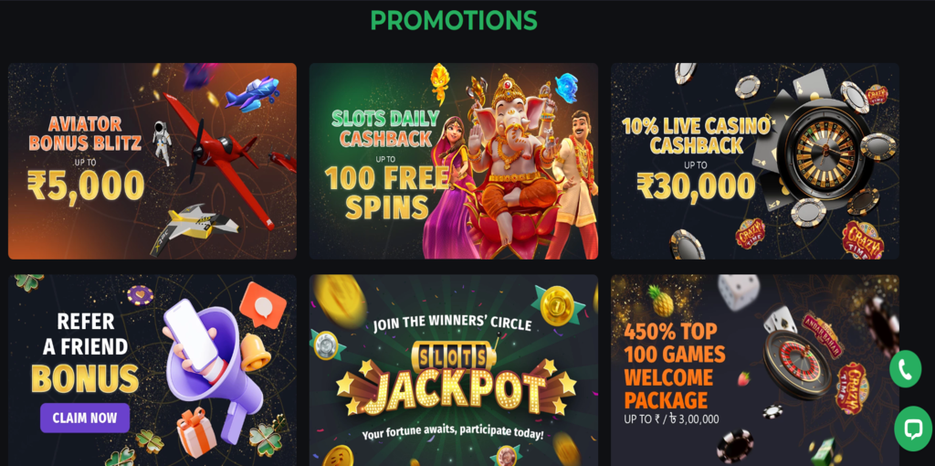 Casino 9winz Bonuses and Promotions