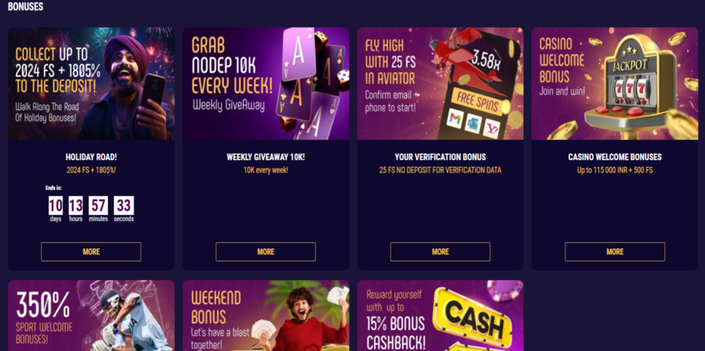 Casino LopeBet Bonuses and Promotions