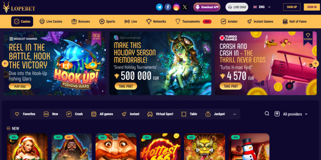 Lopebet Casino Site